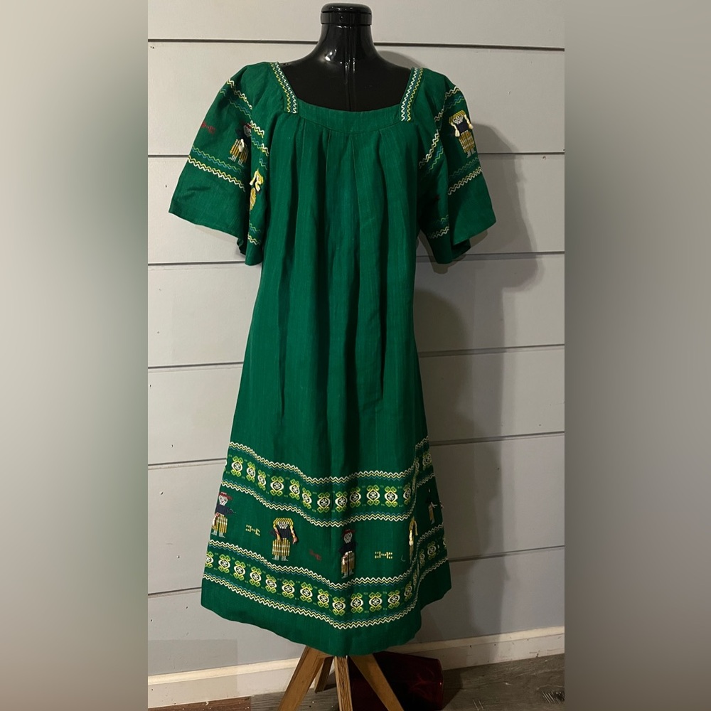 Mayan Fiesta huipil dress hand woven guatemala